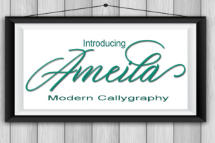 Ameila: A Modern Calligraphy Font That Elevates Campaign Design