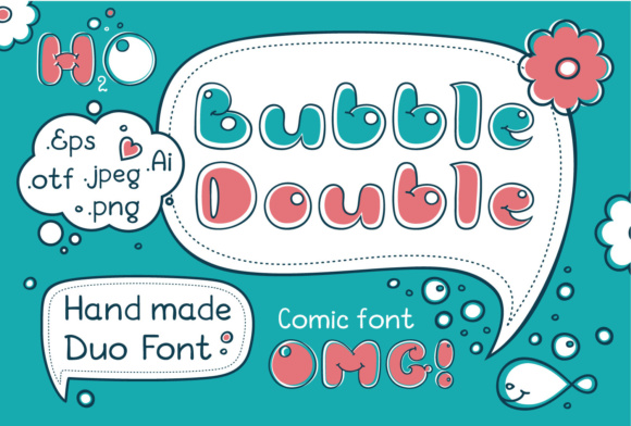 Bubble Double Duo: A Playful Font for Thoughtful Editorial Design