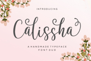 Calissha Duo: A Handcrafted Font for Branding