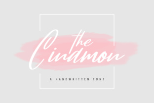 Cinamon: A Handwritten Signature Font Built for Editorial Design