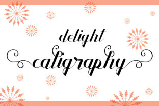 Delight Calligraphy: A Script Typeface That Brings Warmth to Editorial Design