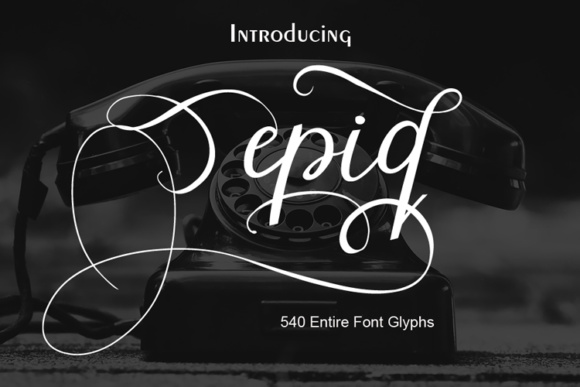 Epiq: A Modern Calligraphy Font That Brings Personality to Web Design