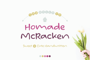 Homade McRacken: A Playful Handwritten Font for Branding