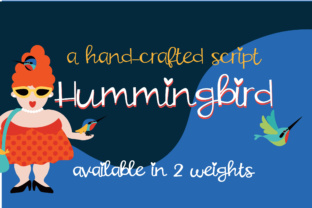 Hummingbird: A Hand-Printed Script Font Built for Scroll-Stopping Campaigns