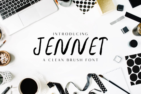 Jennet Family: A Stylish Script for Branding