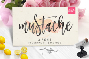 Mustache Family: A Display Font That Earns Its Place in Campaign Work