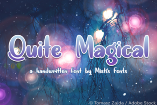 Quite Magical: A Whimsical Typeface for Digital Storytellers