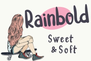 Rainbold: A Bold, Rounded Typeface for Web Design