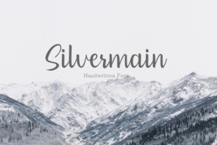 Silvermain: Handmade Calligraphy Font for Real Campaign Visuals