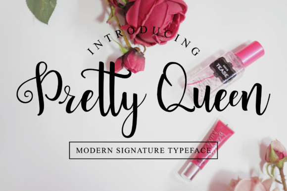 Testing Pretty Queen as a Display Font for a Real Website Layout