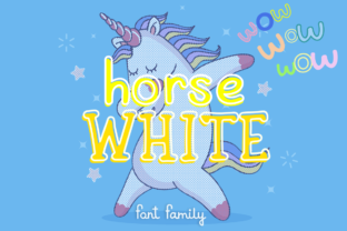 White Horse Font: Creative Script for Authentic Brand Content