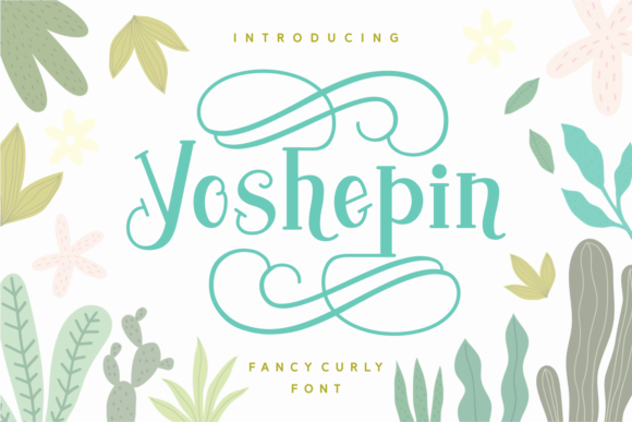 Yoshephin: A Luxurious Script Font