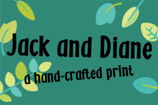 ZP Jack and Diane: A Hand-Crafted Font That Stops the Scroll