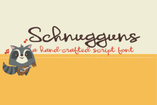 ZP Schnugguns Brings Whimsical Handwriting to Your Craft Projects